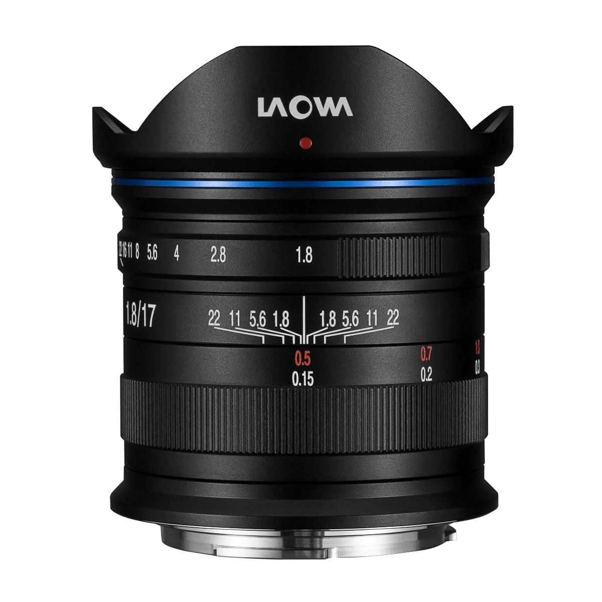 Laowa 17mm f1.8 Lens - Micro Four Thirds MFT top angle