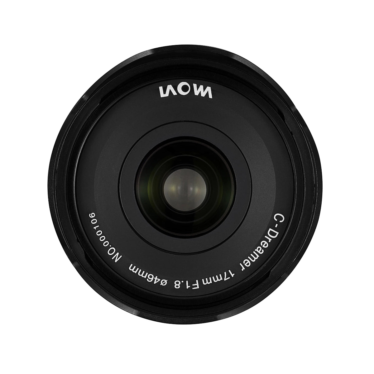 Laowa 17mm f1.8 Lens - Micro Four Thirds MFT front angle