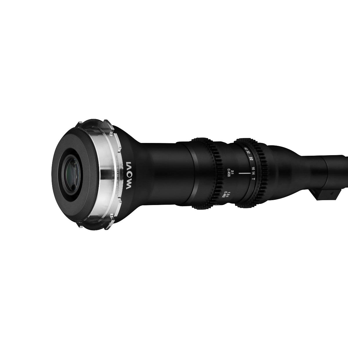 Laowa 24mm f14 Probe Lens mount close up