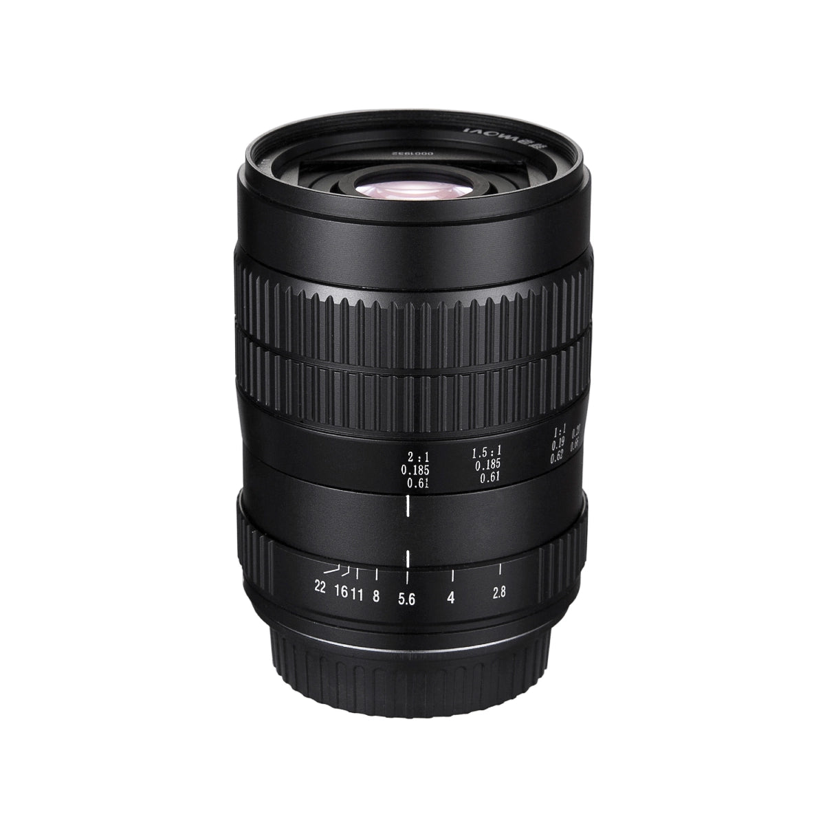 Laowa 60mm F2.8 2x Lens Ultra-Macro lens top angle 2
