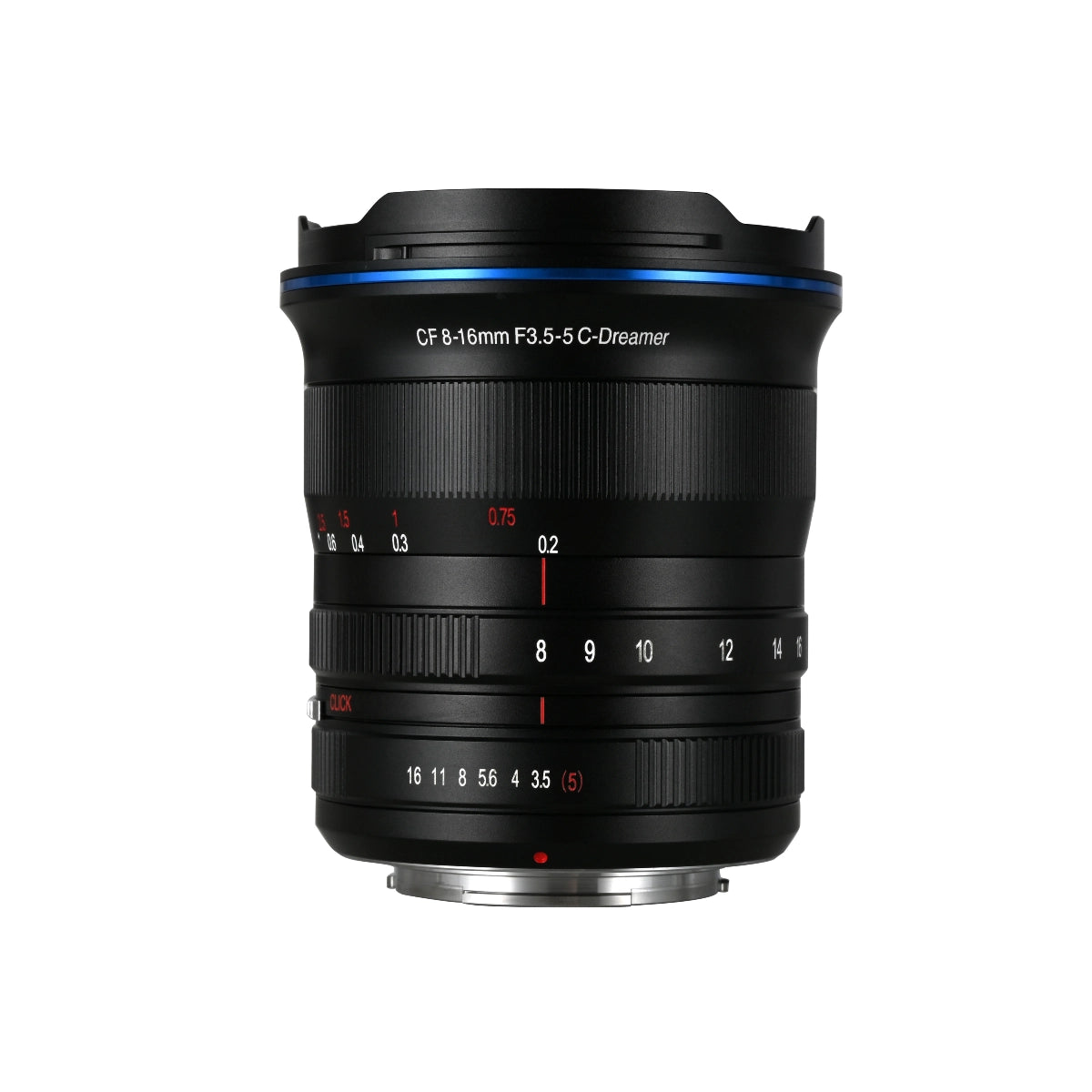 Laowa 8-16mm f/3.5-5 top angle