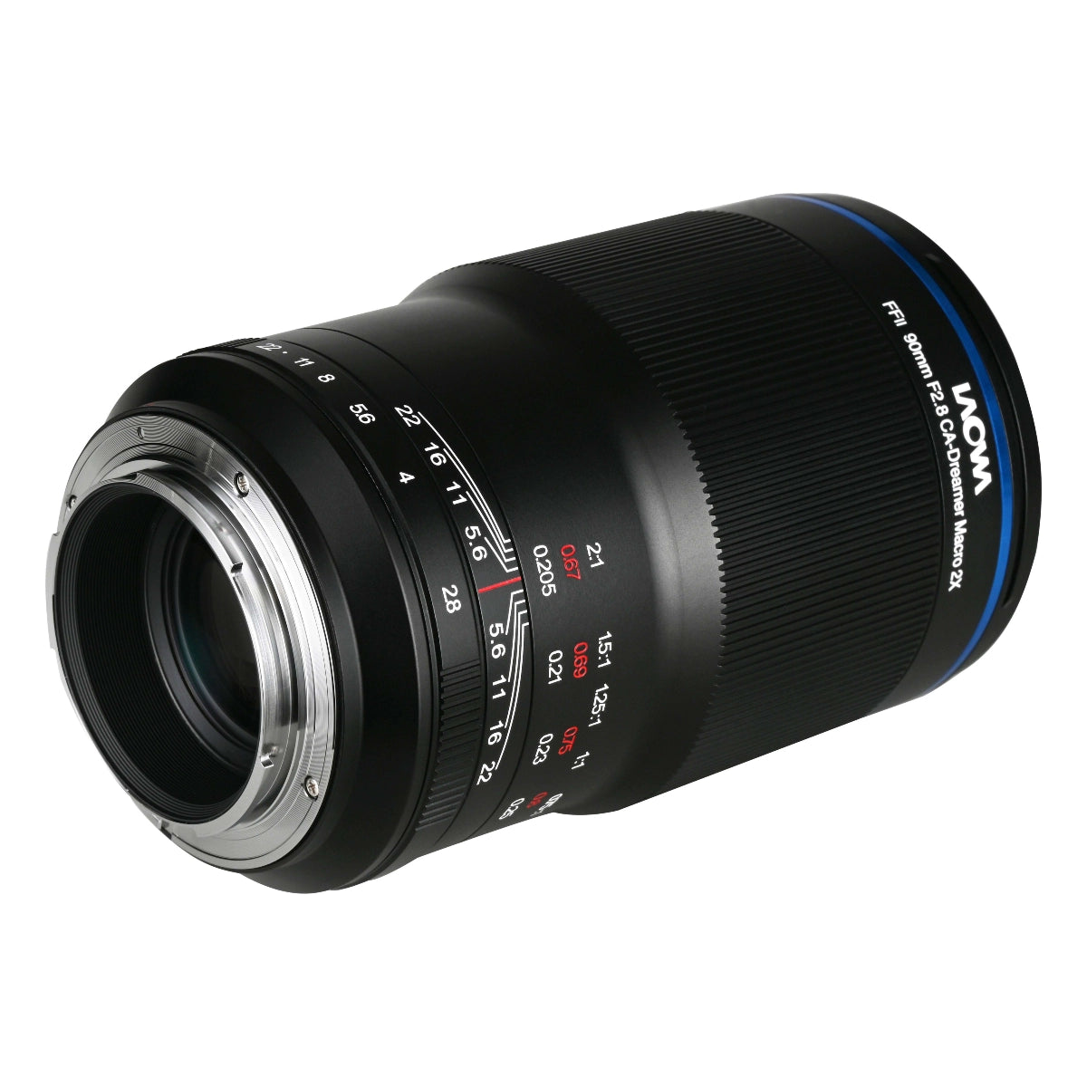 Laowa 90mm f2.8 2X Ultra Macro APO Lens back angle