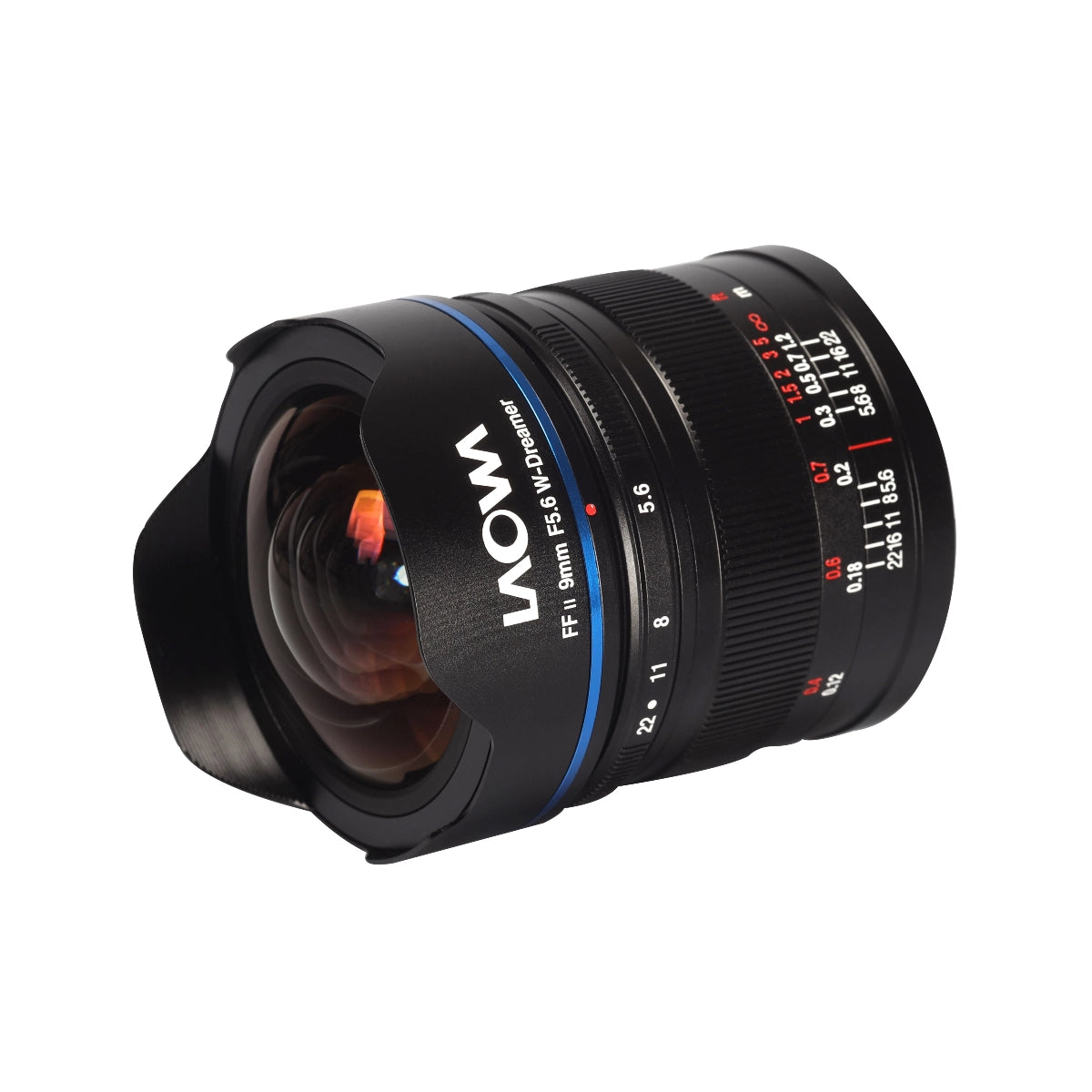 Laowa 9mm f5.6 FF RL Lens side angle