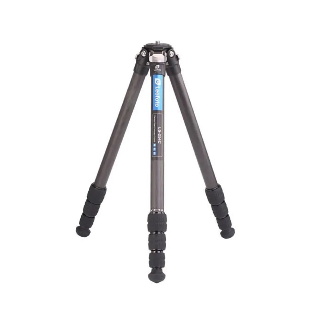 Black tripod with brand logo on a white background