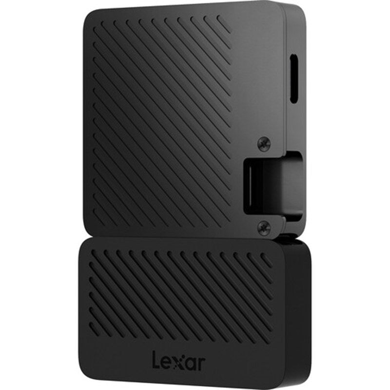 Lexar Go Portable SSD SL400 2TB including Hub Black back