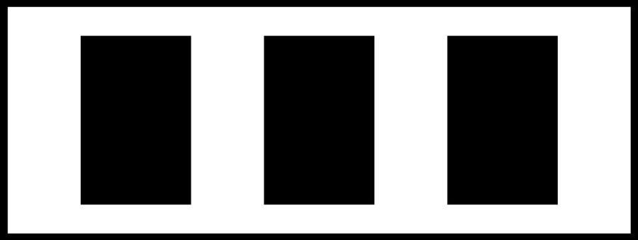 Cheltenham 3 Aperture Solid Wood Photo Frame AB3