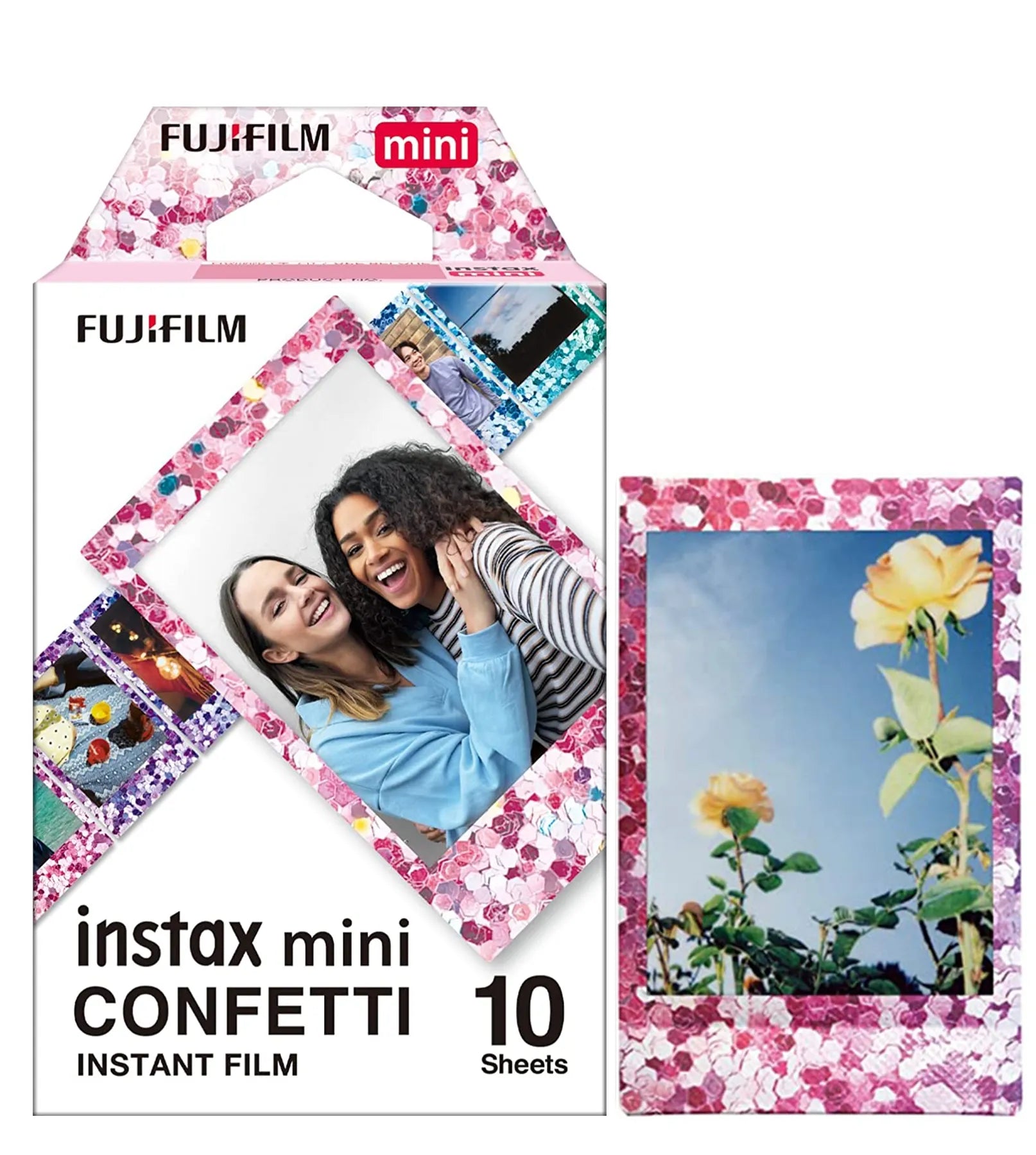 Fujifilm Instax Mini Film - Confetti (10 shots)