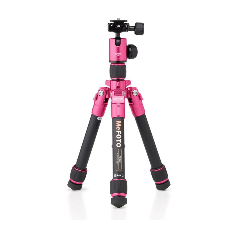 Clearance MeFOTO DayTrip Compact Tripod - Hot Pink