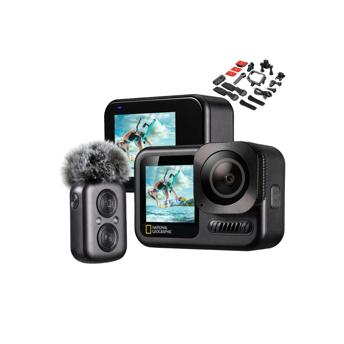 National Geographic 4K Ultra-HD 60fps WIFI Action Cam Explorer 7