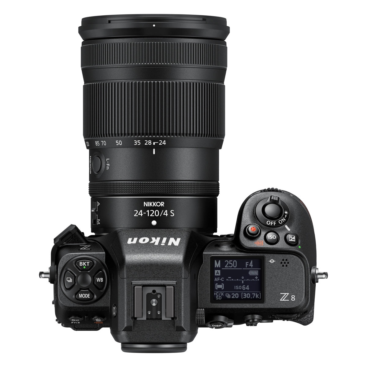 Nikon Z8 Mirrorless Camera with 24-120mm f/4 S Lens