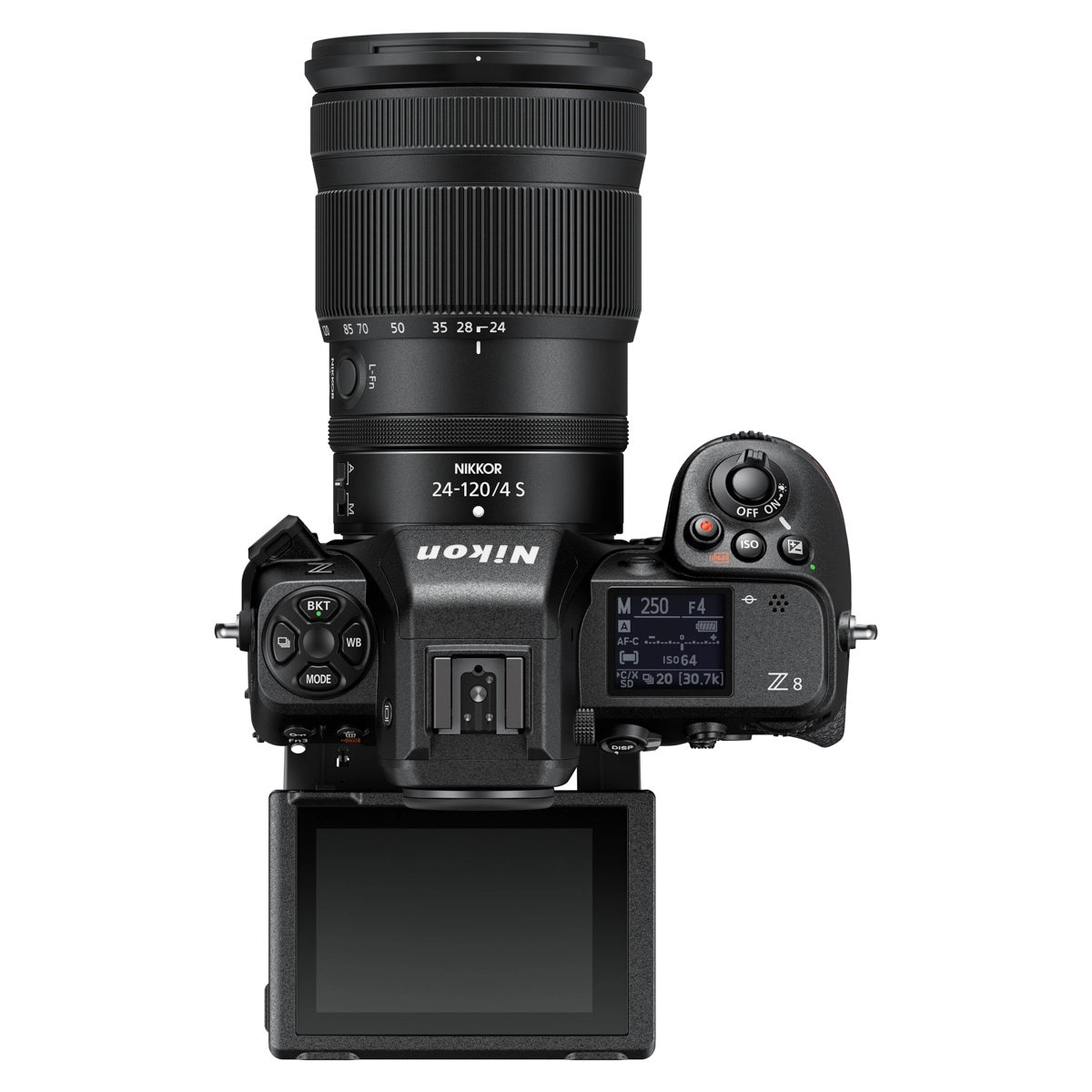 Nikon Z8 Mirrorless Camera with 24-120mm f/4 S Lens