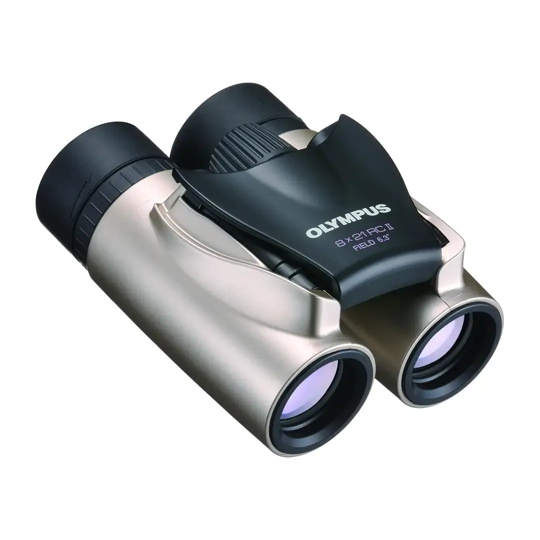 OM System / Olympus 8x21 RC II Compact Binoculars - Gold