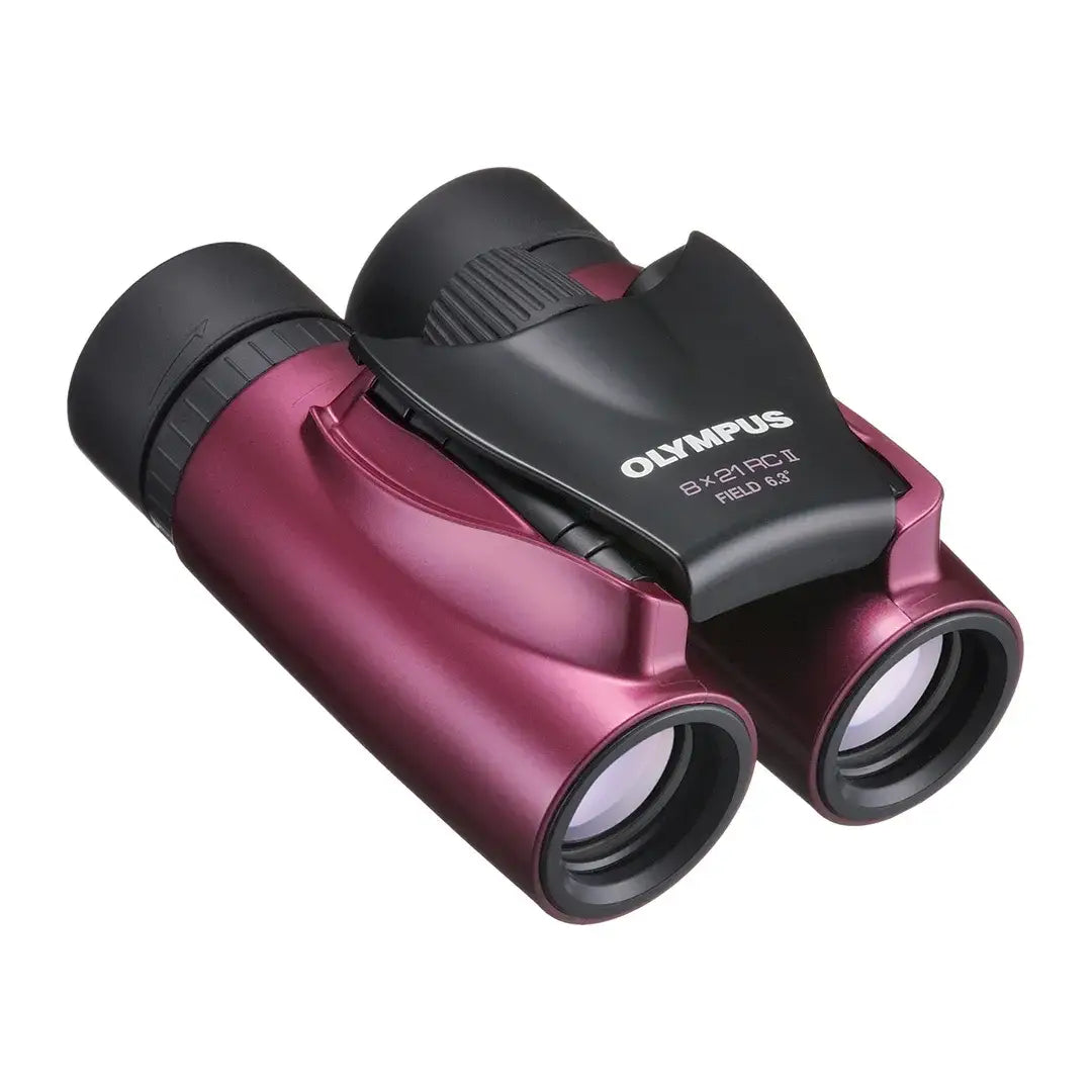 OM System / Olympus 8x21 RC II Compact Binoculars - Magenta