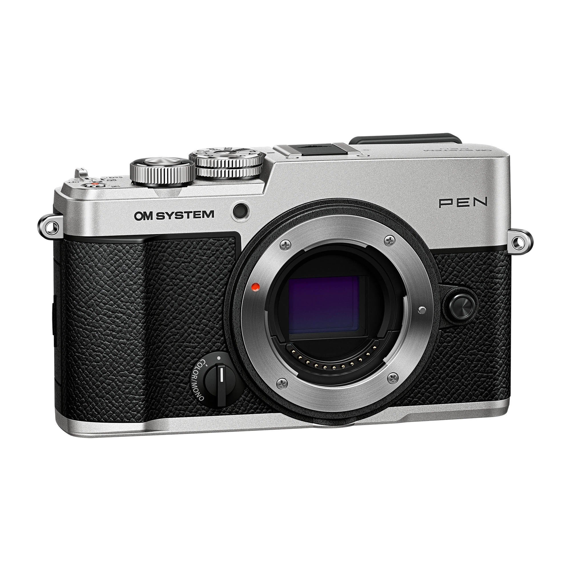 OM-System PEN Mirrorless Camera - Silver