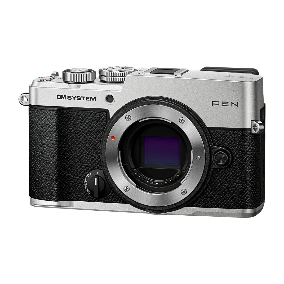 OM-System PEN Mirrorless Camera - Silver