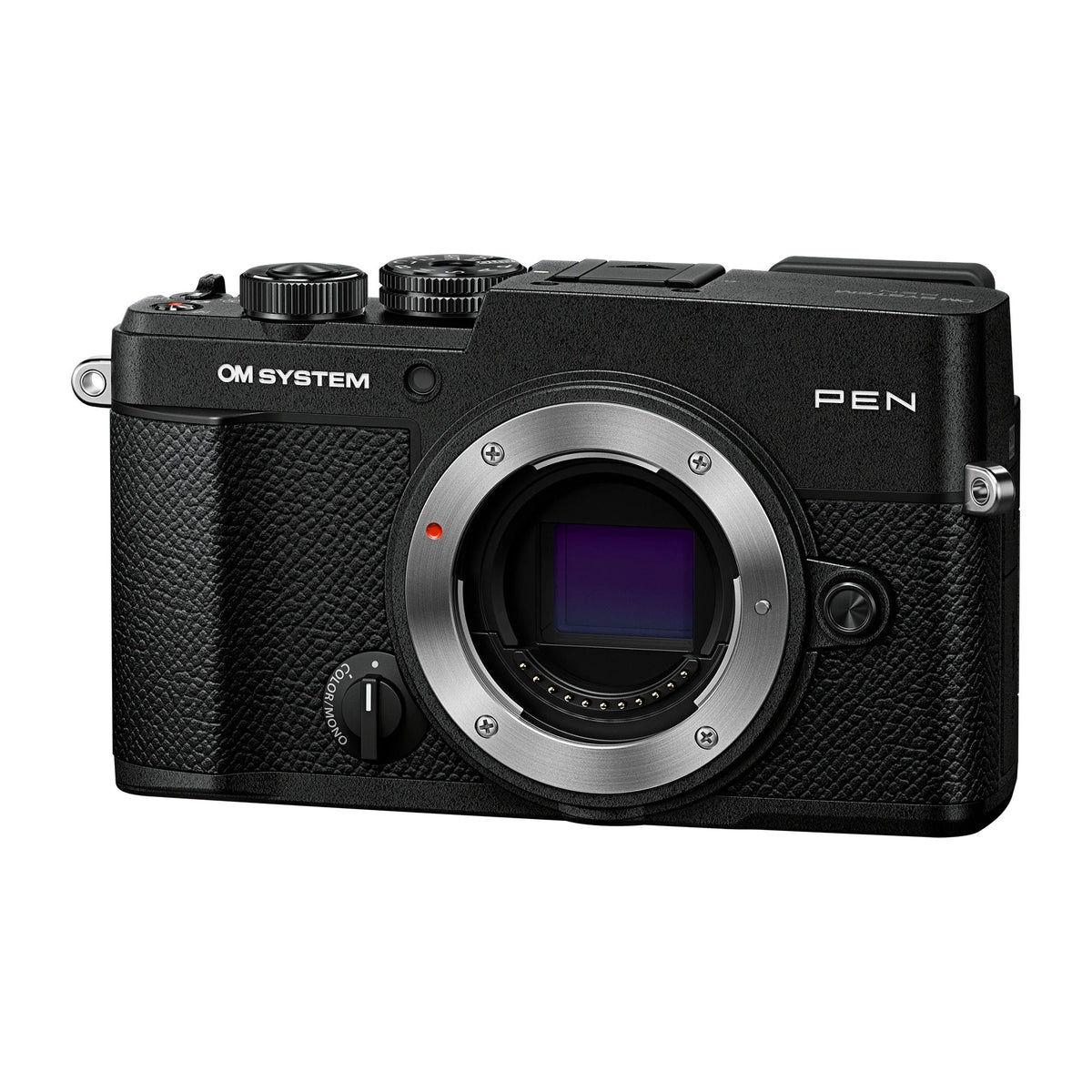 OM-System PEN with M.Zuiko Digital 14-42mm F3.5-5.6 III Lens – Black
