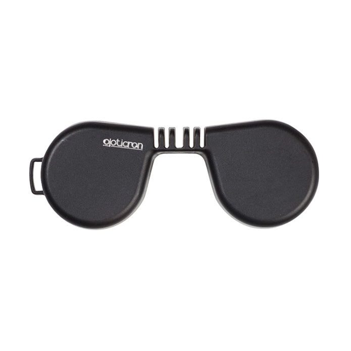 Opticron 43mm BGA Binocular Rainguard Black top angle