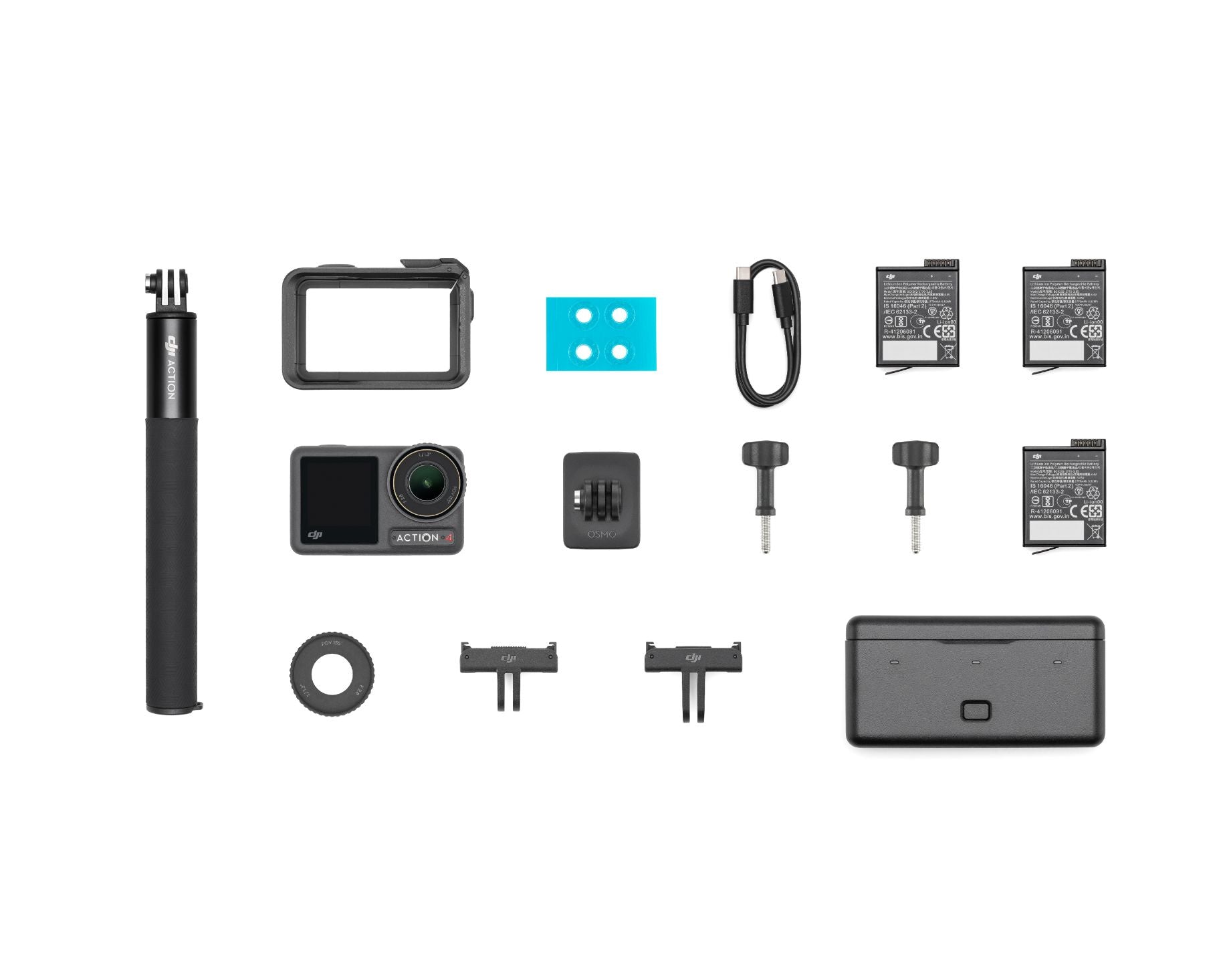 DJI Osmo Action 4 Adventure Combo Camera