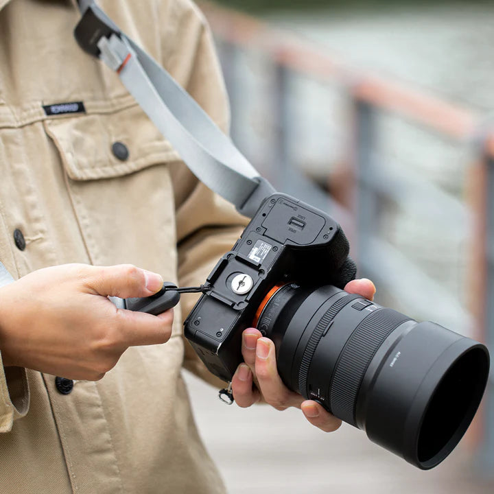 PGYTECH Camera Shoulder Strap - Rock Grey