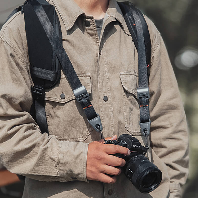 PGYTech Camera Shoulder Strap - Night Black