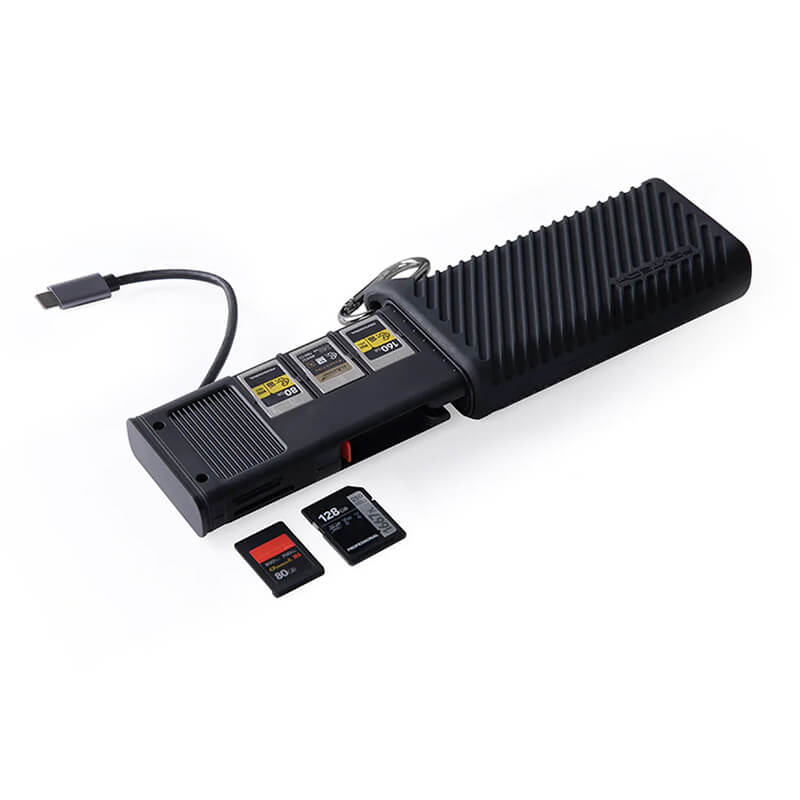 PGYTech CreateMate CFexpress B/SD Reader & Case - Classic Black