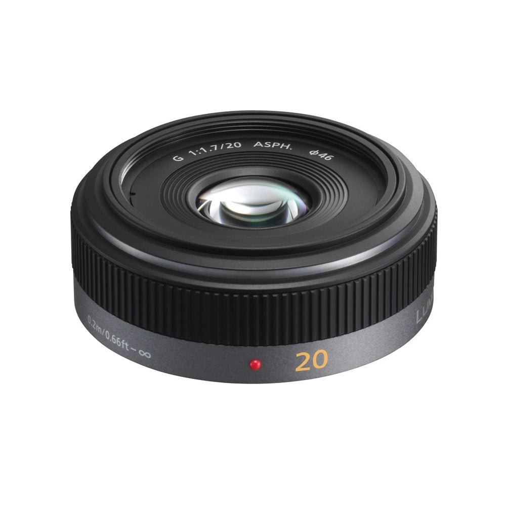 Panasonic 20mm LUMIX G F1.7 II ASPH Lens - Black