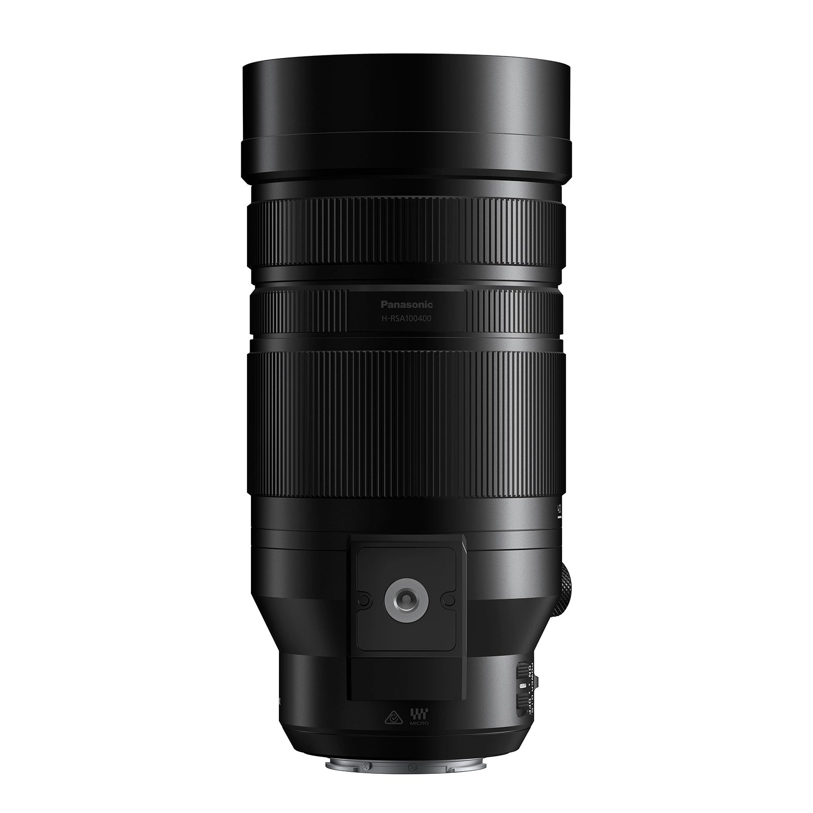 Panasonic Leica Elmar 100-400mm f/4-6.3 ASPH Lens bottom angle