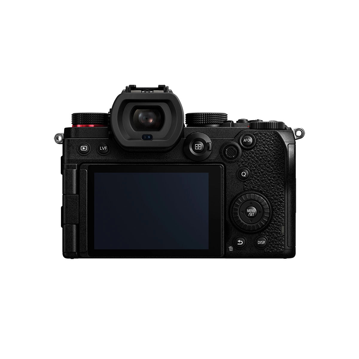 Panasonic Lumix S5D with Lumix S 18-40mm Lens back angle