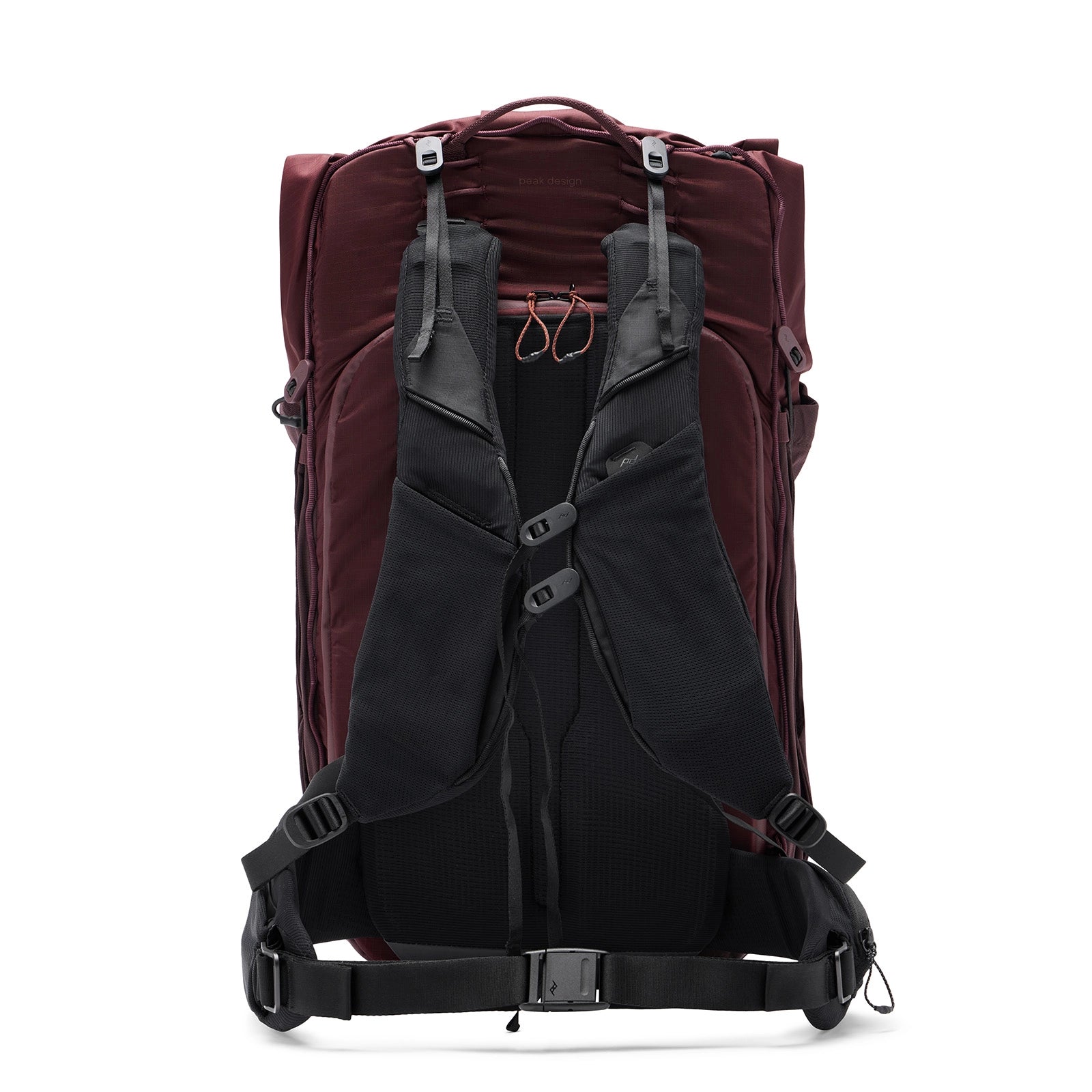 Peak Design Outdoor Backpack 45L Eclipse back angle