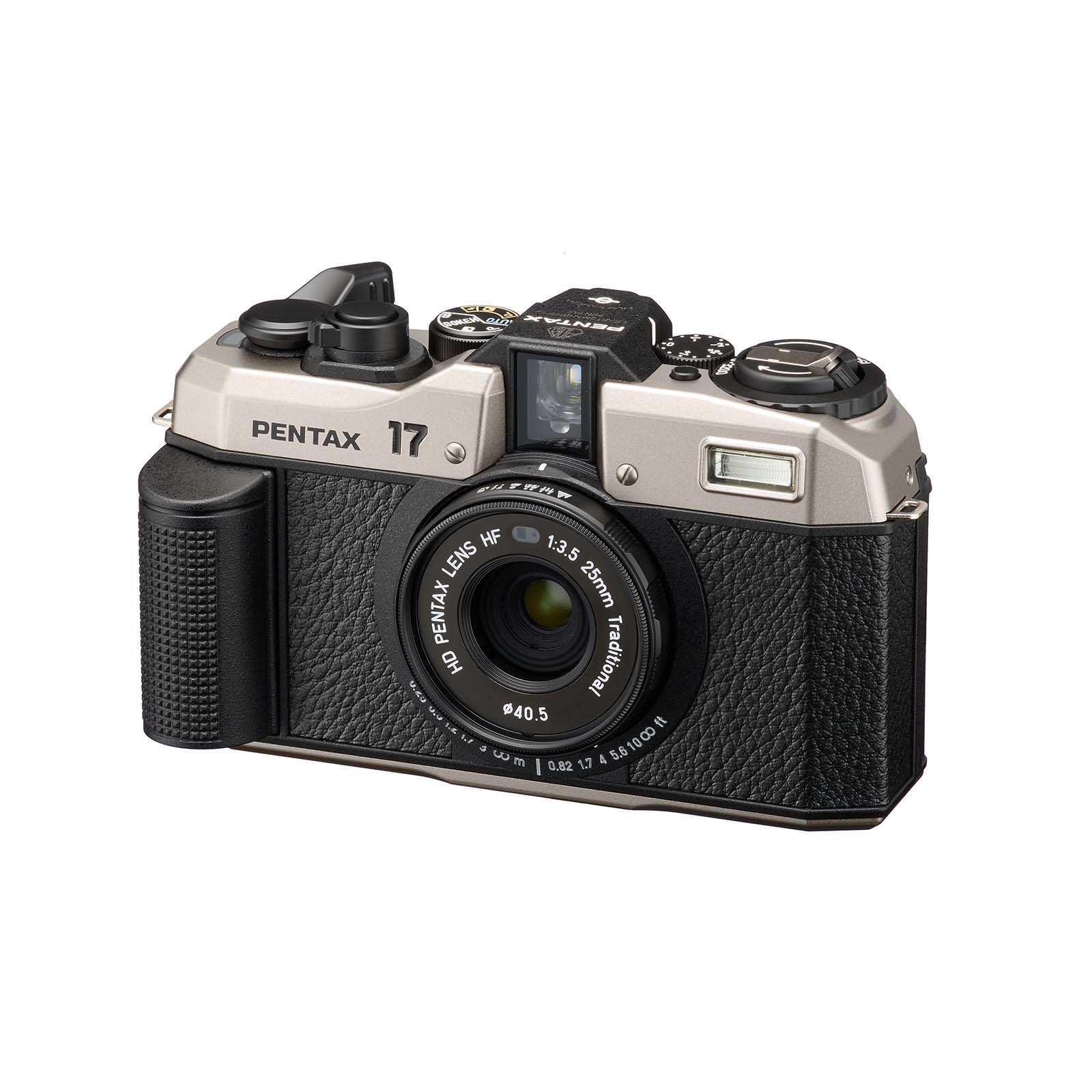 Pentax 17 Compact Film Camera - Dark Silver