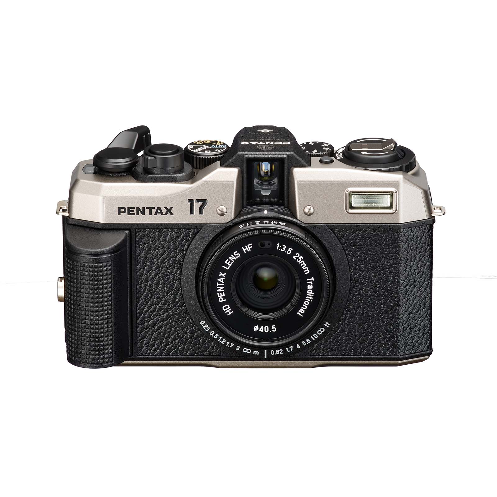Pentax 17 Compact Film Camera - Dark Silver