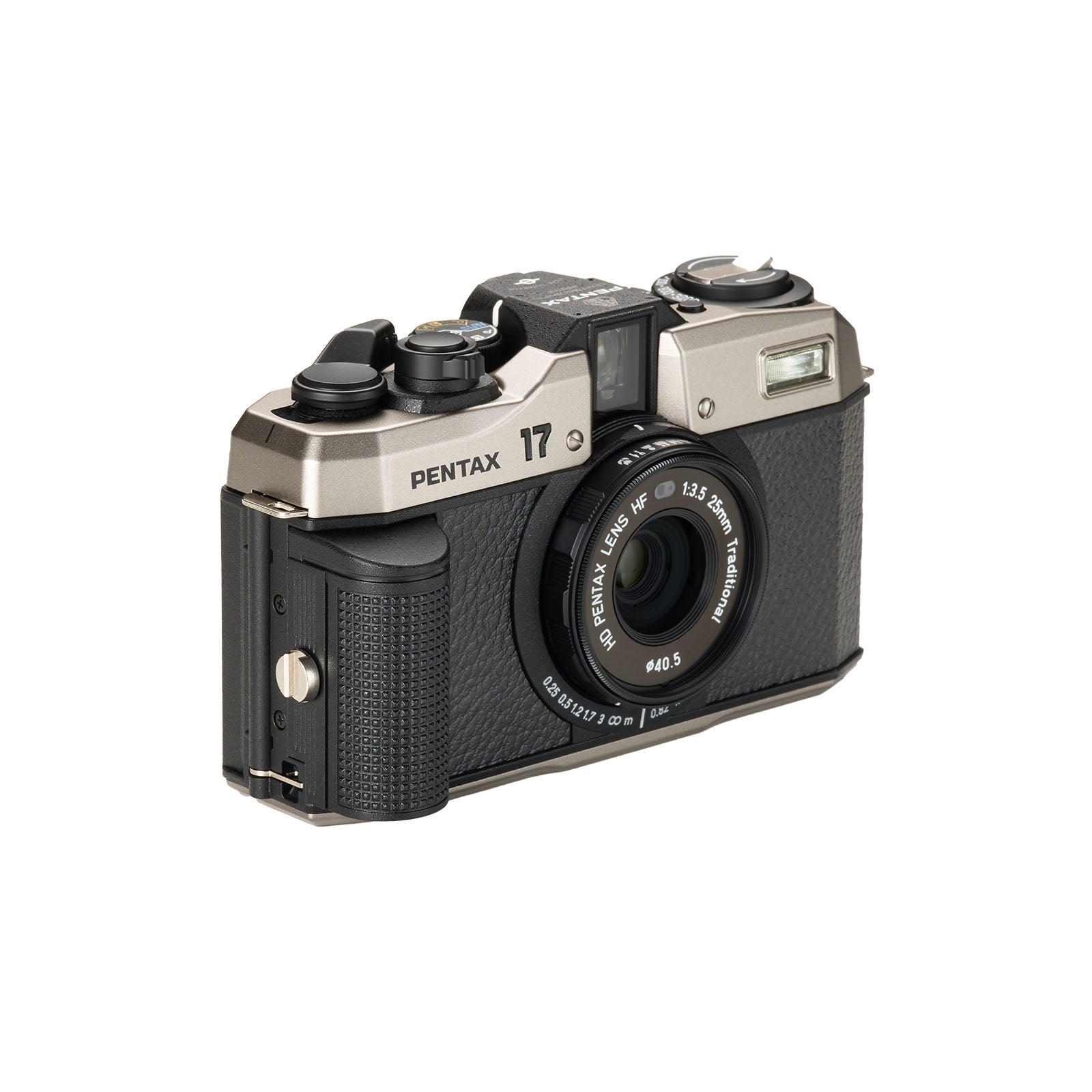 Pentax 17 Compact Film Camera - Dark Silver