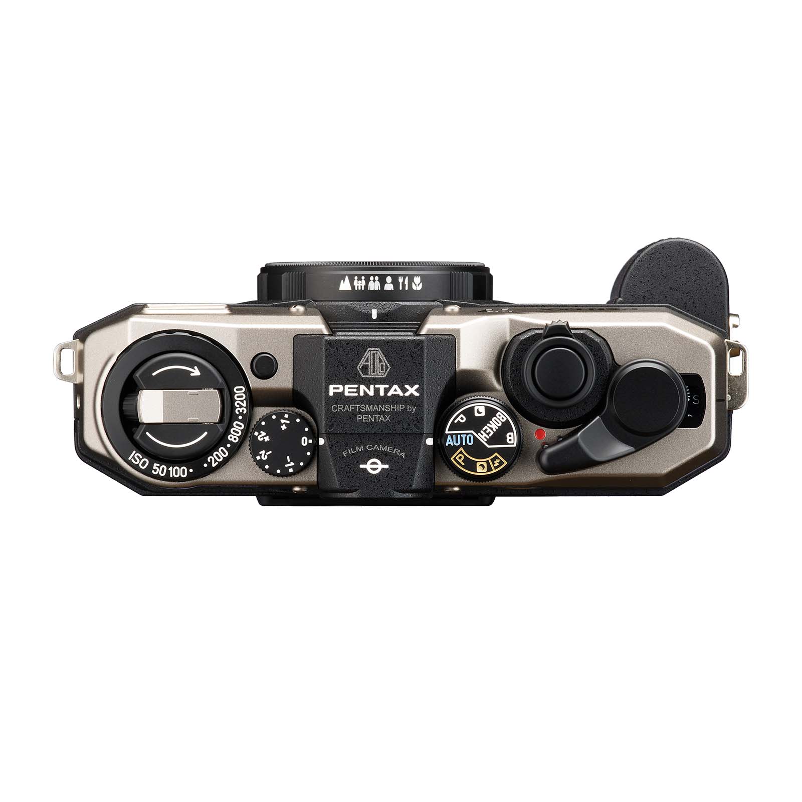 Pentax 17 Compact Film Camera - Dark Silver