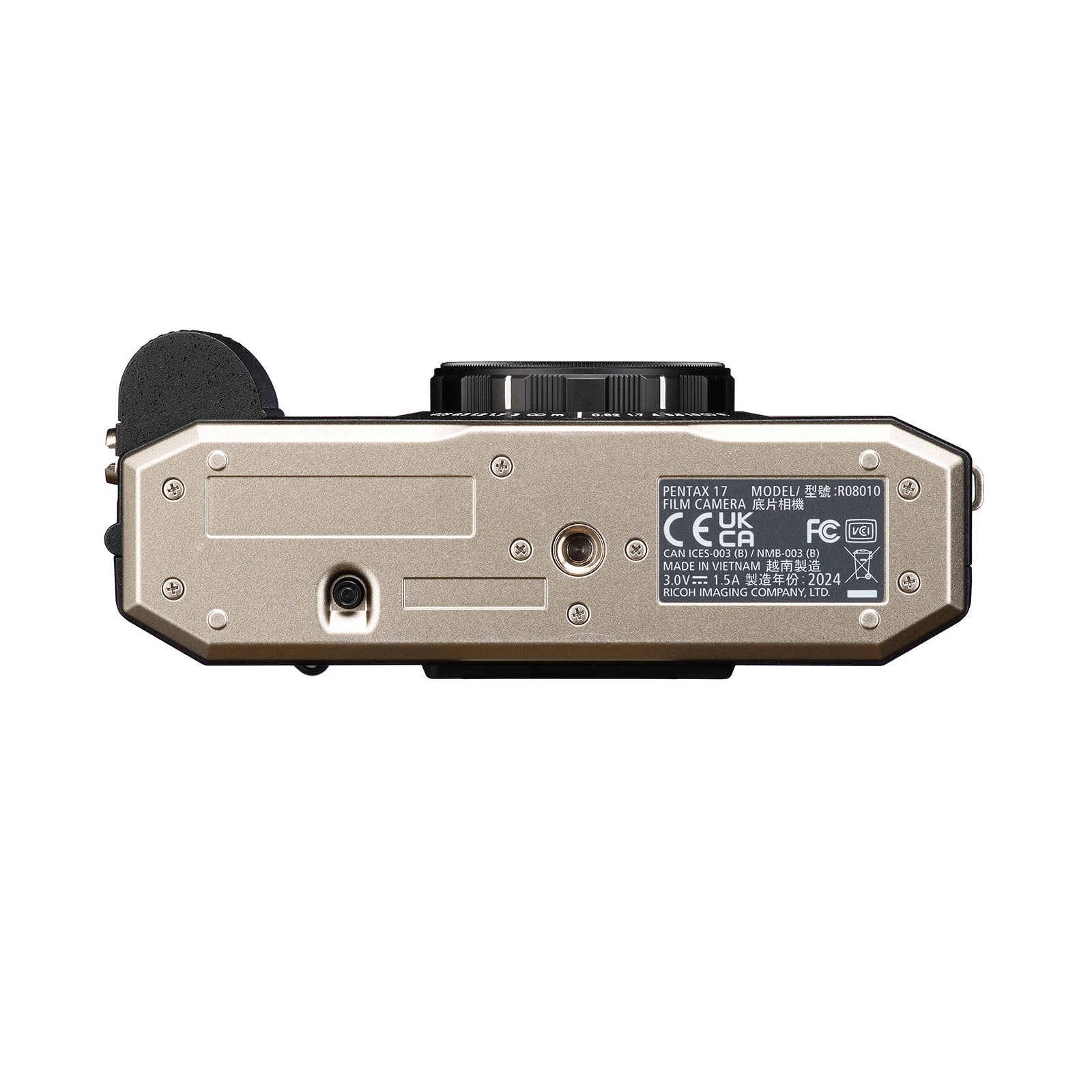 Pentax 17 Compact Film Camera - Dark Silver