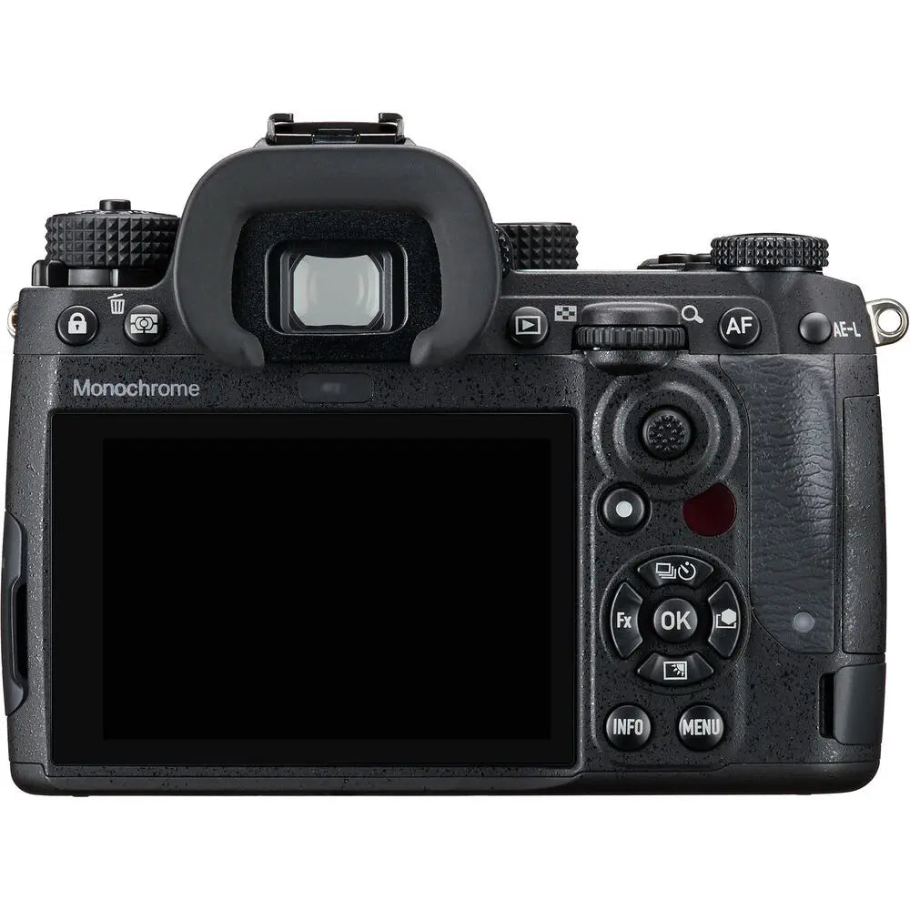 Pentax K-3 Mark III Body Kit - Black (No AC Adapter) back