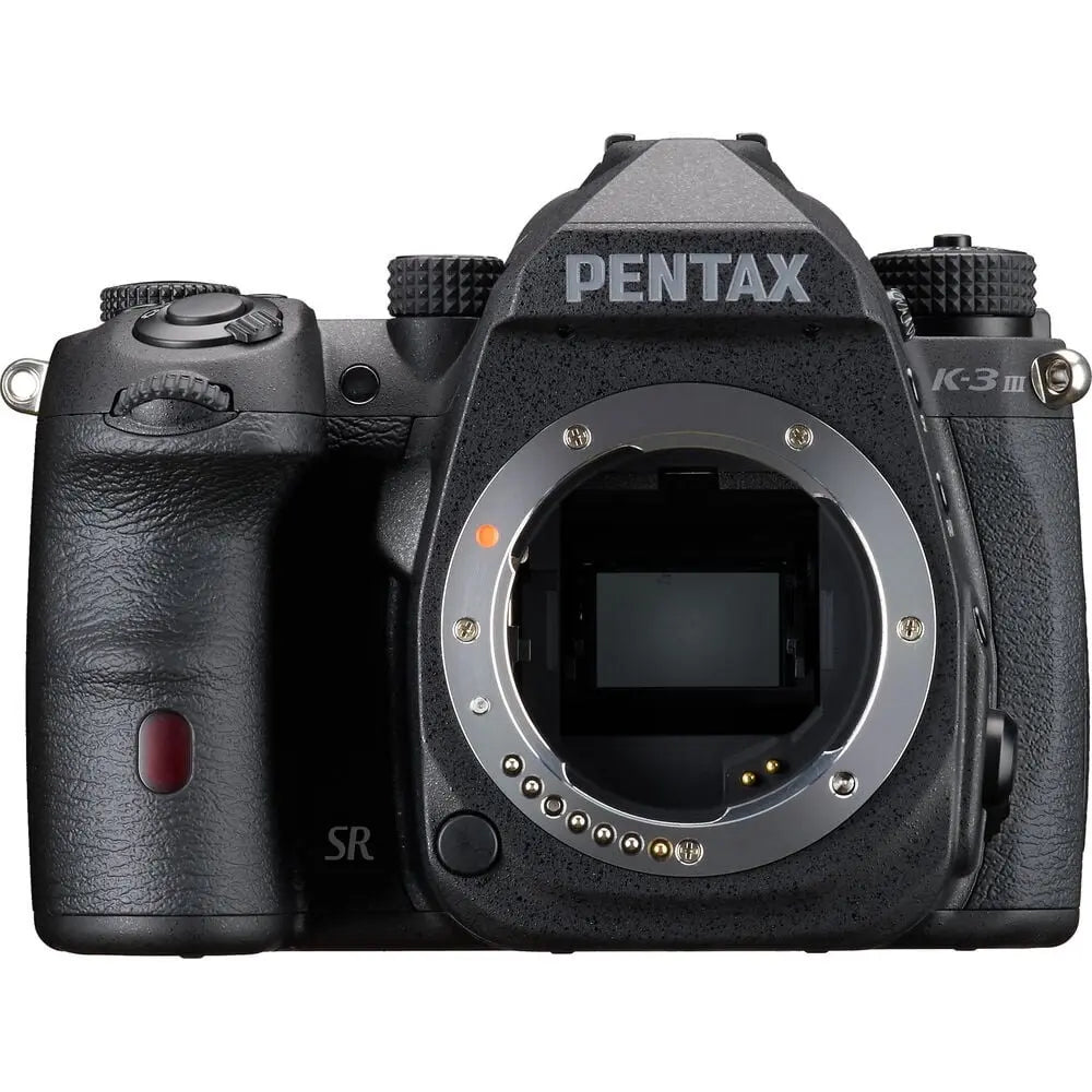 Pentax K-3 Mark III Body Kit - Black (No AC Adapter) front