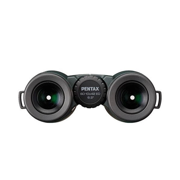 Pentax binoculars on a white background