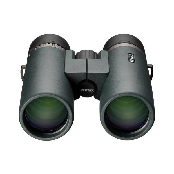 Pentax binoculars on a white background