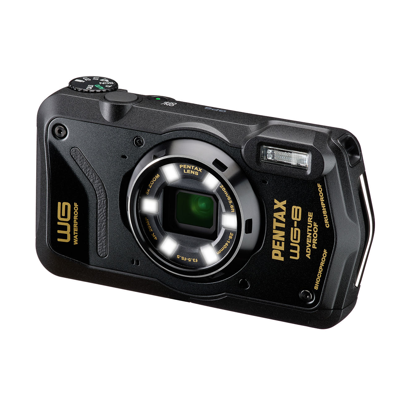Pentax WG-8 Tough Camera - Black