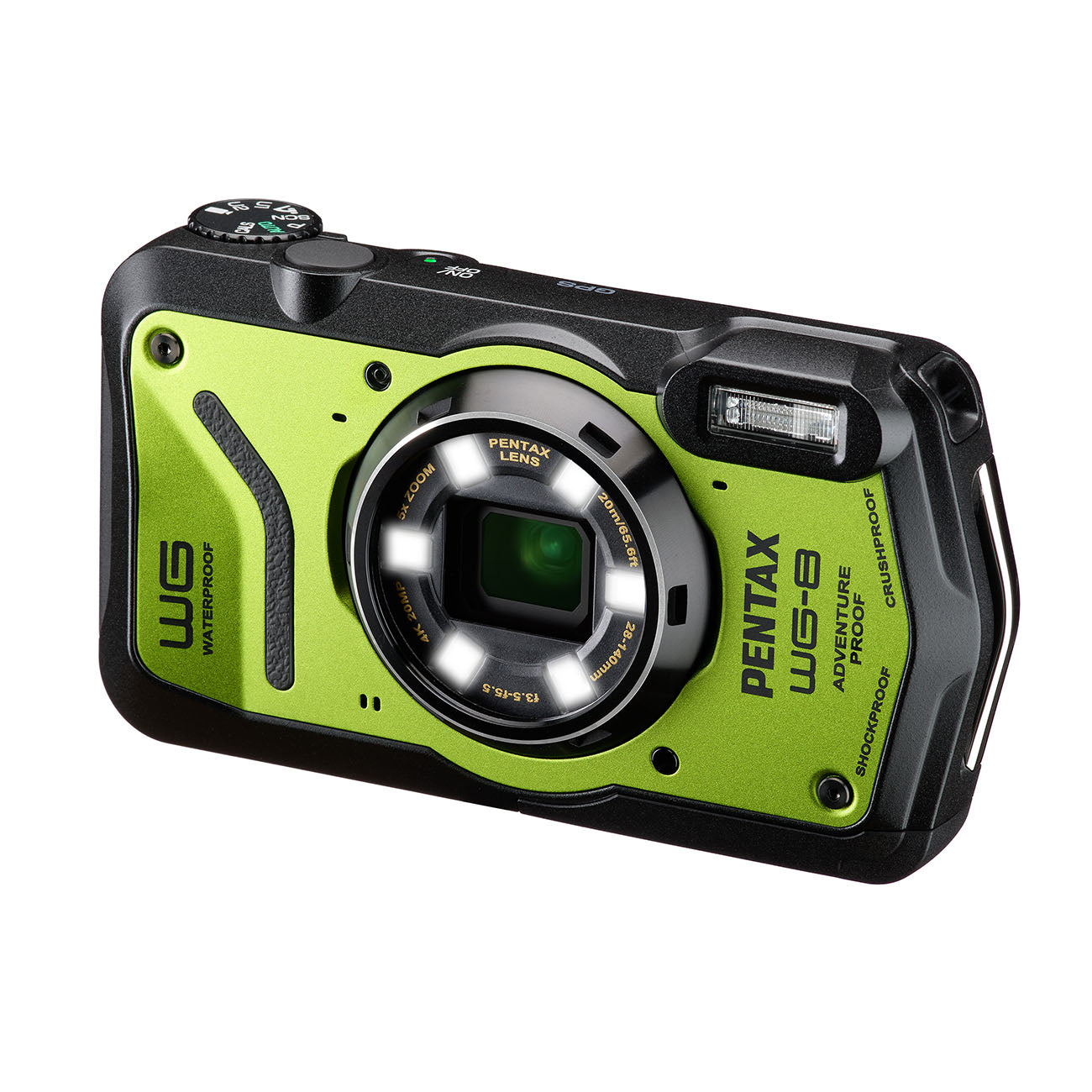 Pentax WG-8 Tough Camera - Green