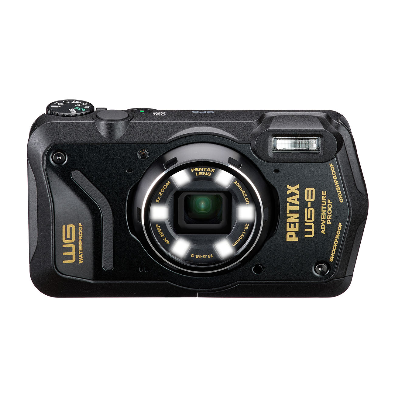 Pentax WG-8 Tough Camera - Black