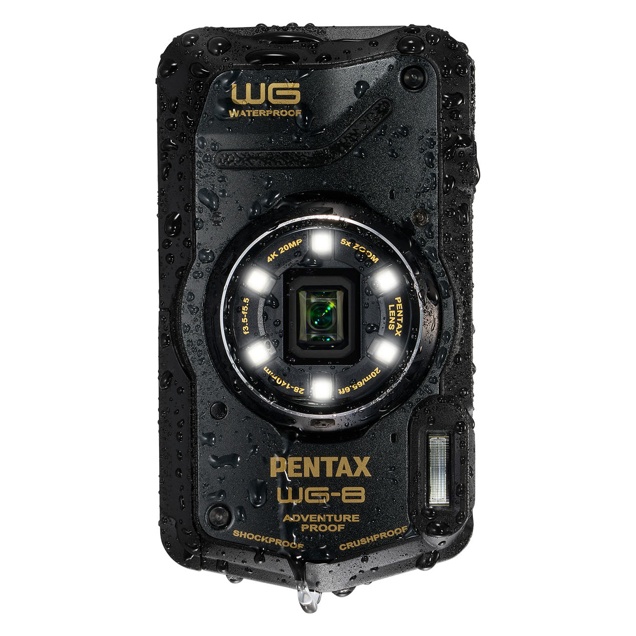 Pentax WG-8 Tough Camera - Black