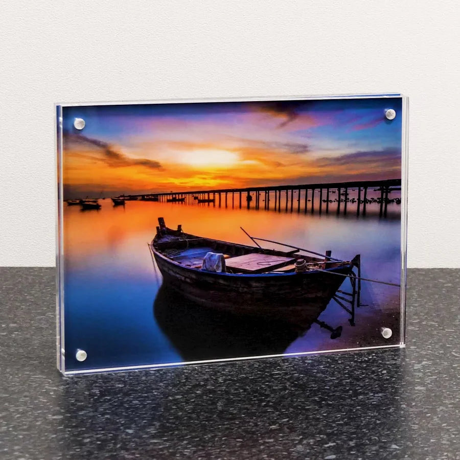 PermaJet Acrylic Block Frame 6X4" front