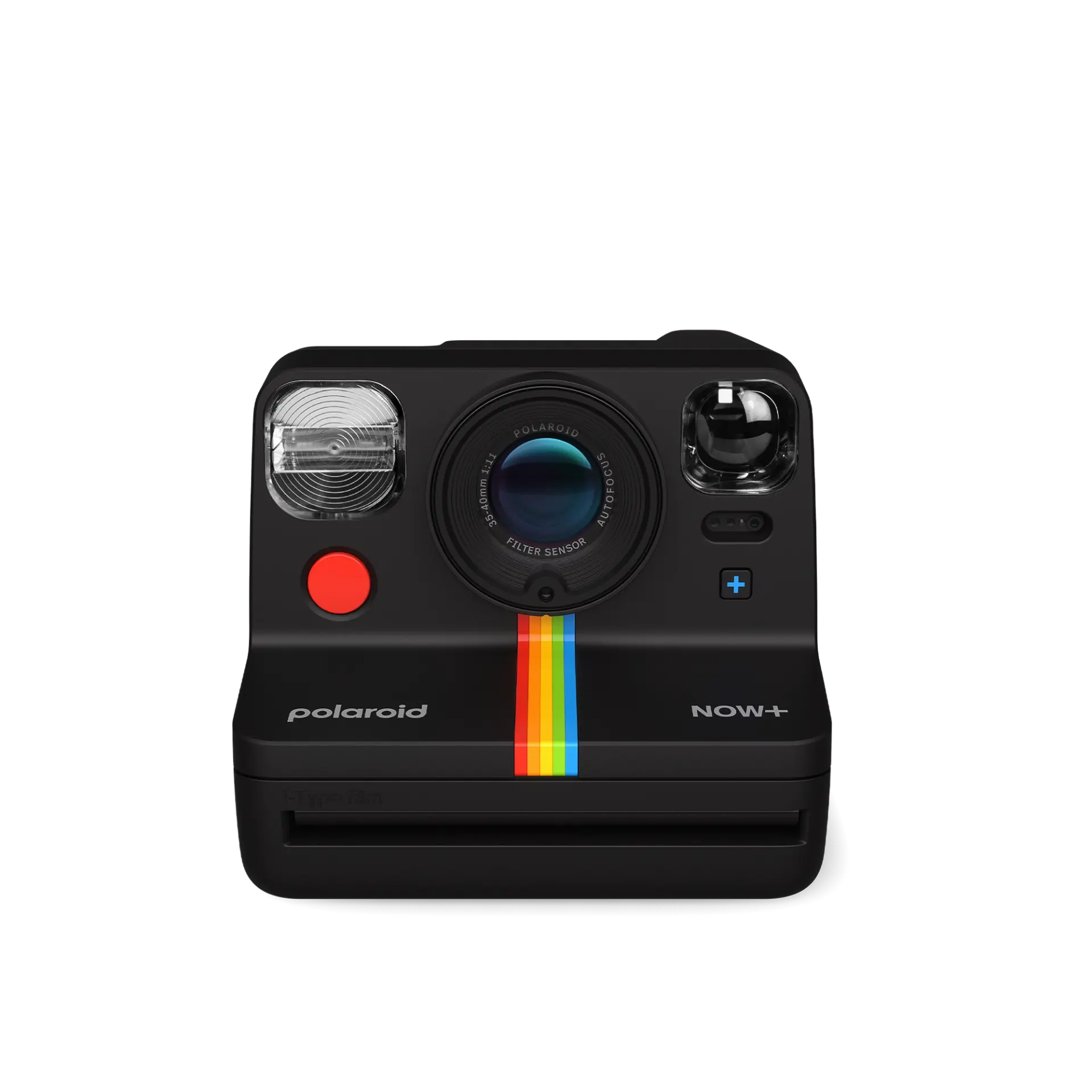 Polaroid Now+ Generation 2 i-Type Instant Camera + 5 Lens Filters - Black