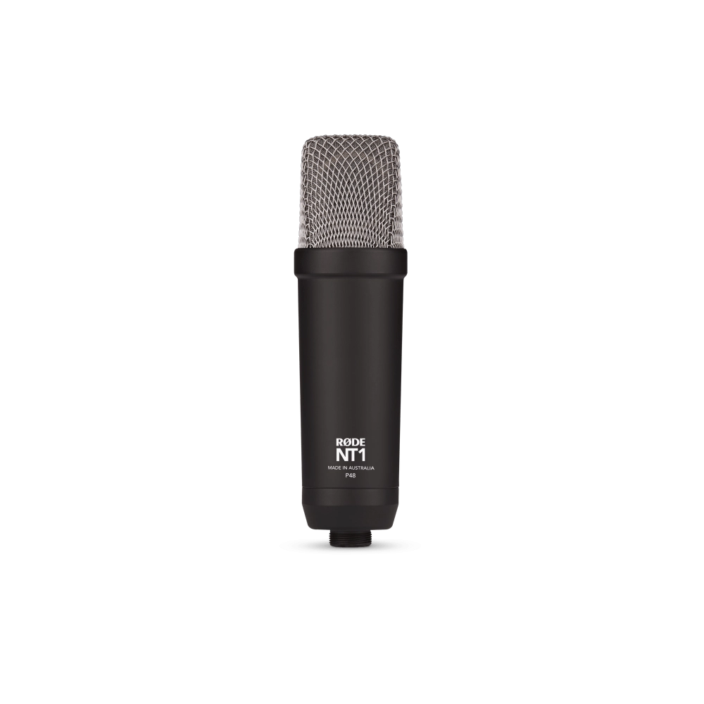 Røde NT1 Signature BLACK XLR Mic back angle