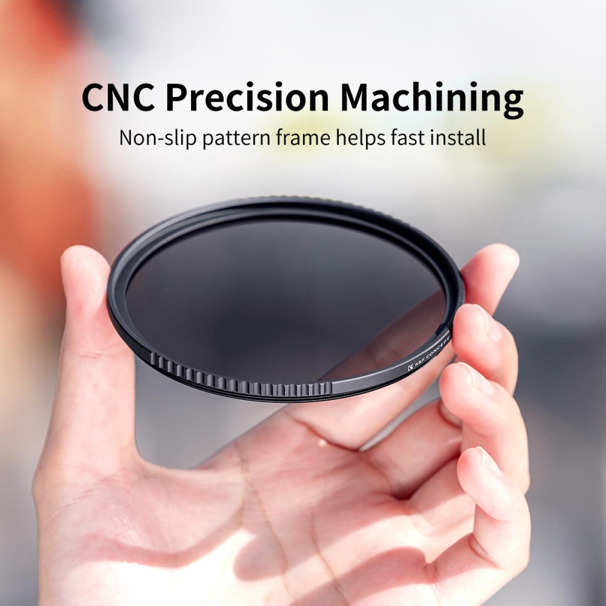 K&F Concept 58mm Filter Kit MCUV+Slim CPL+ND4 (SKU1465)