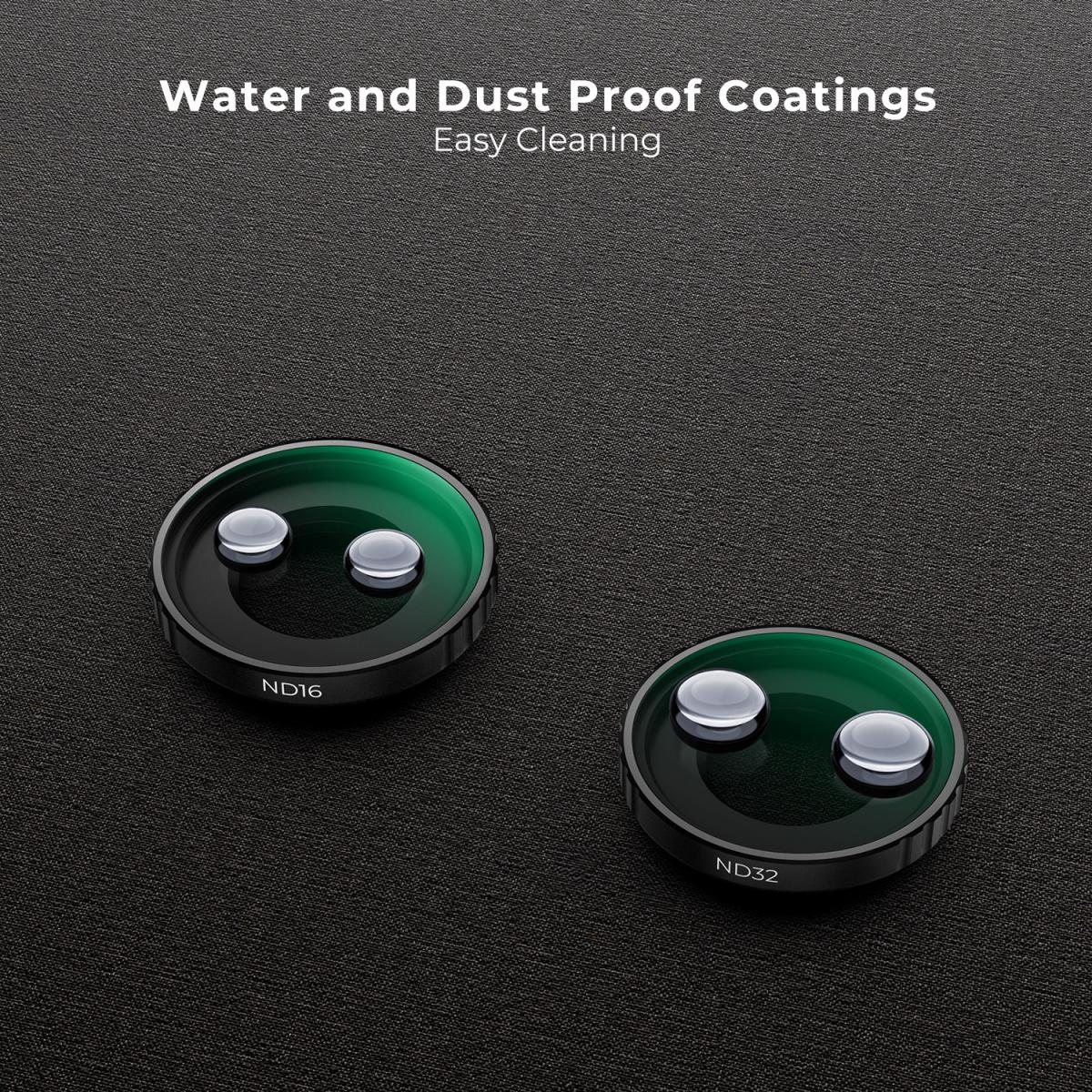 K&F Concept ND8 ND16 ND32 ND64 for DJI Osmo Action 4 SKU.2076