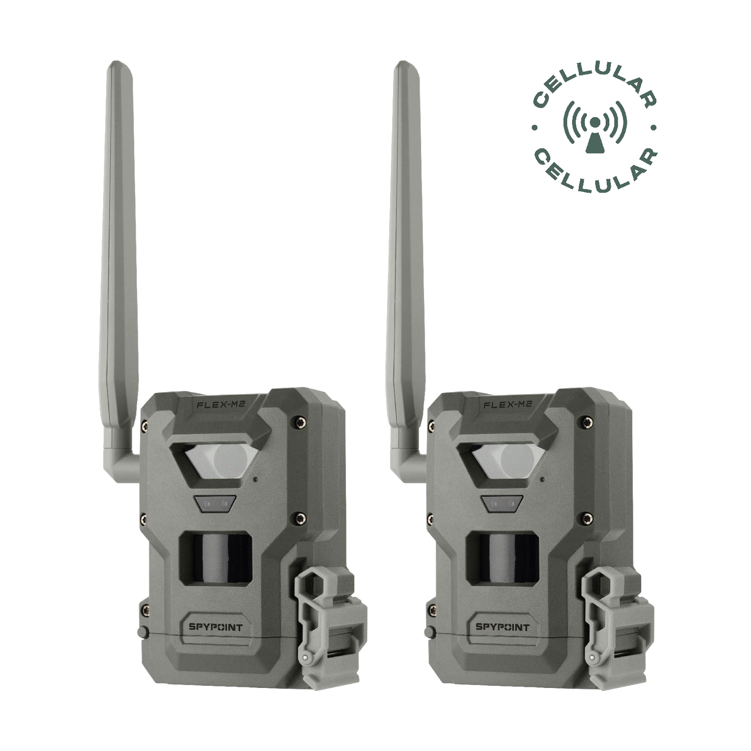 Spypoint FLEX-M2 Cellular Trail Cameras - Twin Pack