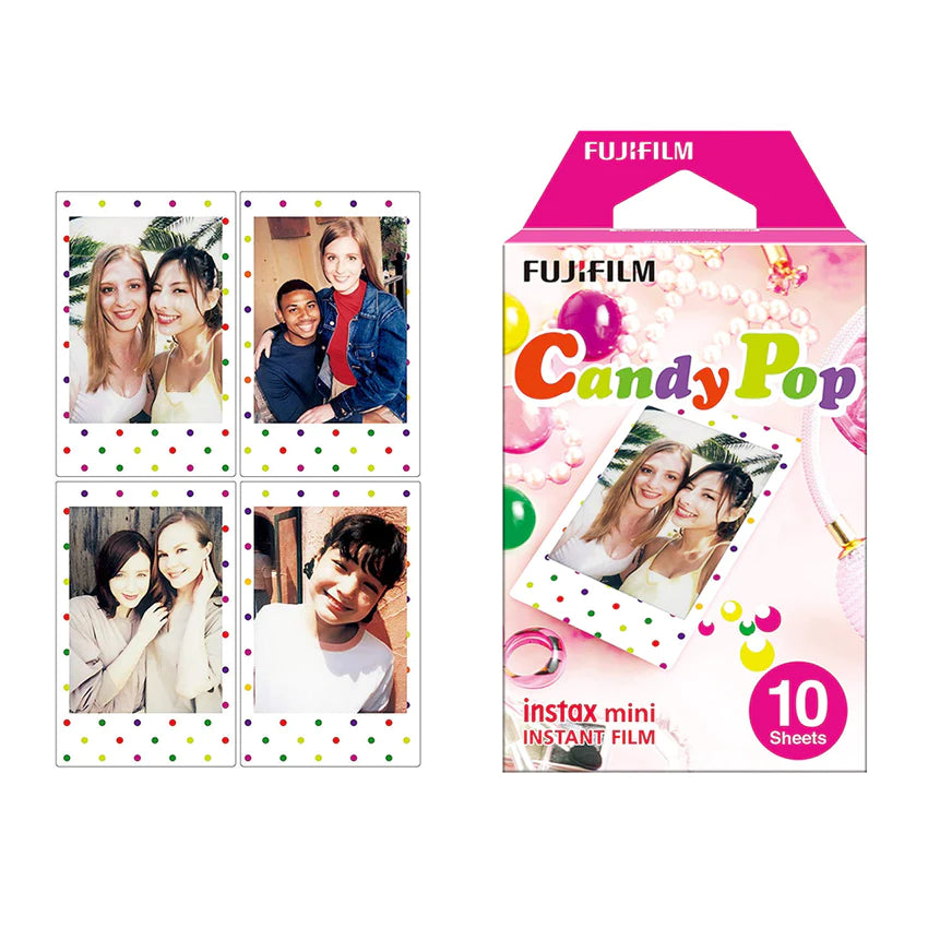 Fujifilm Instax Mini Film - Candy pop (10 shots)