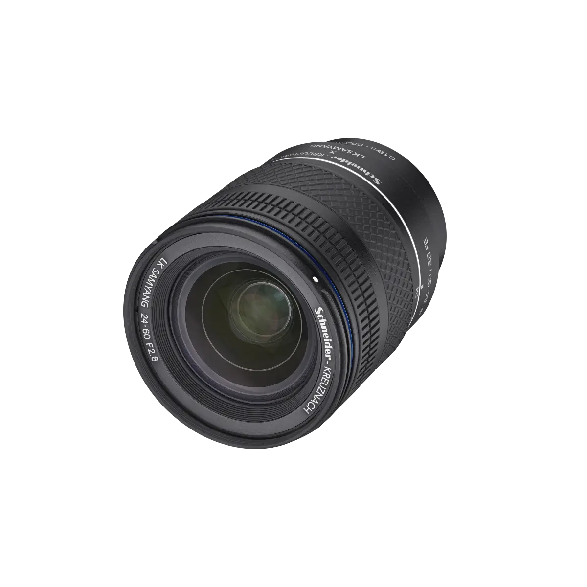 Camera lens on a white background